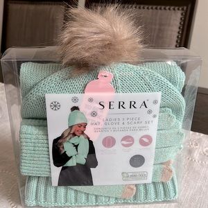 Serra Ladies 3 piece scarf set